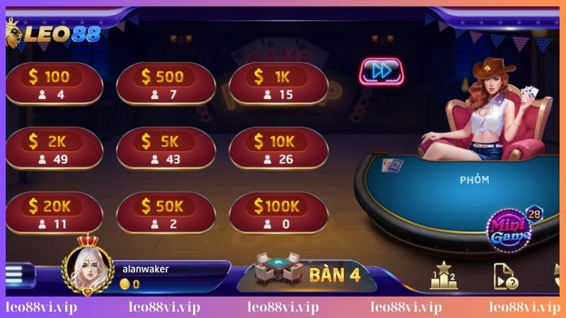 Một số loại ù trong phỏm phổ biến